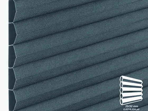 TOP Chianti Blackout honeycomb shade fabric swatch in Opal (82416-25/32)