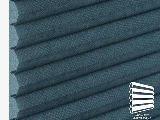 TOP Chianti Translucent honeycomb shade fabric swatch in Opal (82316-25/32)