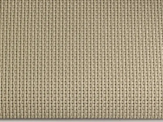 TOP Fashion Screen 3% roller shade fabric swatch in Almond Oil (S-2002)