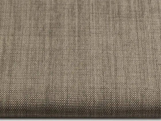 TOP Linen Look Blackout roller shade fabric swatch in Desert (47014)