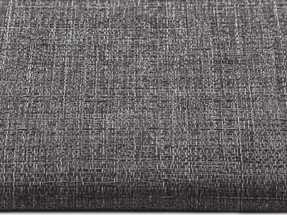 TOP Milan Blackout roller shade fabric swatch in Anthracite (159003)