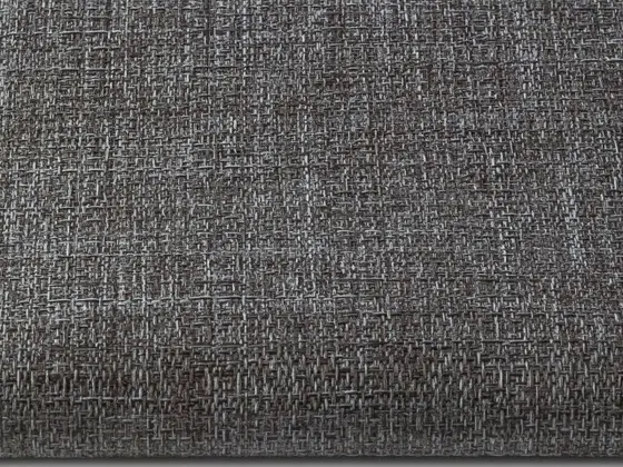 TOP Milan Blackout roller shade fabric swatch in Dark Gray (159004)