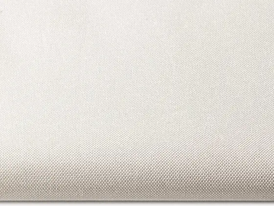 TOP Orient Blackout (colour backing) roller shade fabric swatch in White (155001)