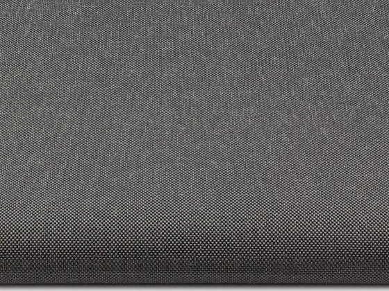TOP Orient Blackout (colour backing) roller shade fabric swatch in Dark Gray (155006)