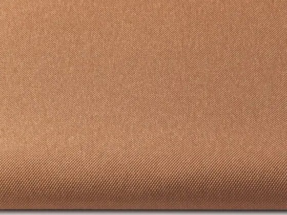 TOP Orient Blackout (colour backing) roller shade fabric swatch in Toasted Nut (155035)