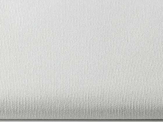 TOP Orient Blackout (white backing) roller shade fabric swatch in White (134440)