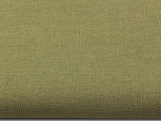TOP Orient Blackout (white backing) roller shade fabric swatch in Dark Green (134520)