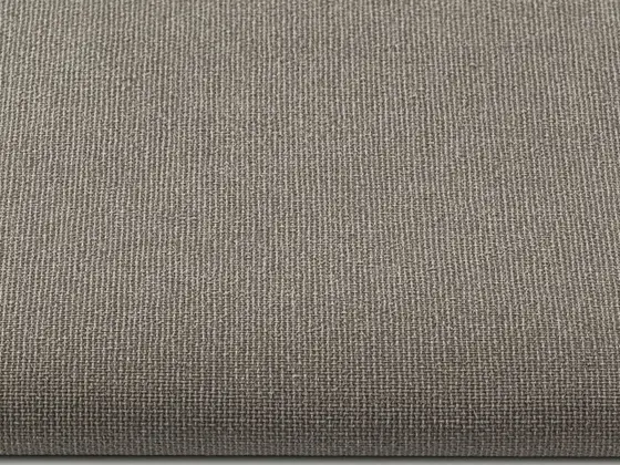 TOP Orient Blackout (white backing) roller shade fabric swatch in Nougat (134525)