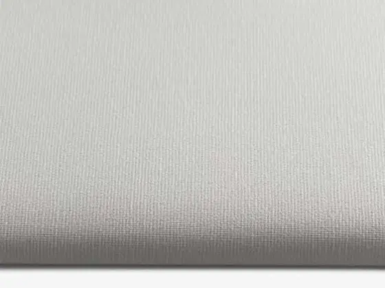TOP Orient FR roller shade fabric swatch in White (55002 FR)