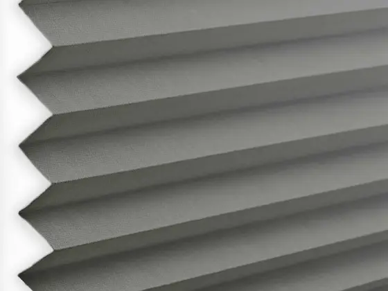TOP Orient Pleated pleated shade fabric swatch in Cool (55009-P-20)