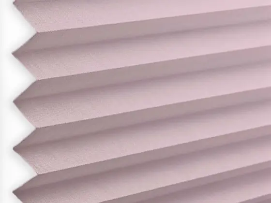 TOP Orient Pleated pleated shade fabric swatch in Light Pink (55015-P-20)