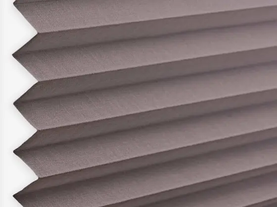 TOP Orient Pleated pleated shade fabric swatch in Violet (55033-P-20)
