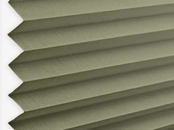 TOP Orient Pleated pleated shade fabric swatch in Twill (55035-P-20)