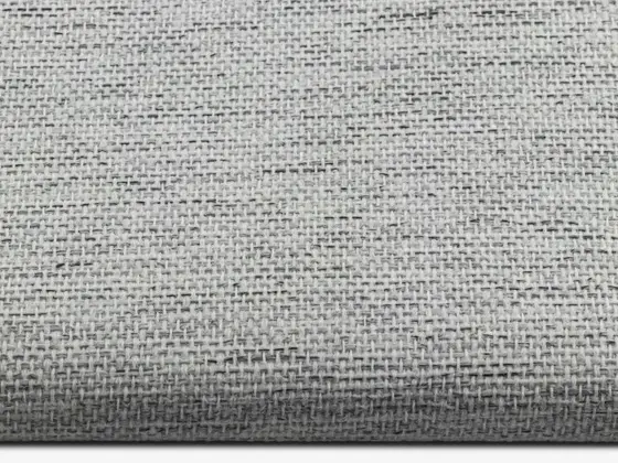 TOP Palermo Blackout roller shade fabric swatch in Light Gray (184002)