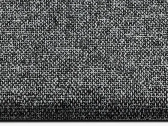 TOP Palermo Blackout roller shade fabric swatch in Dark Gray (184004)