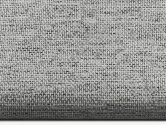 TOP Palermo Transparent roller shade fabric swatch in Light Gray (84002)