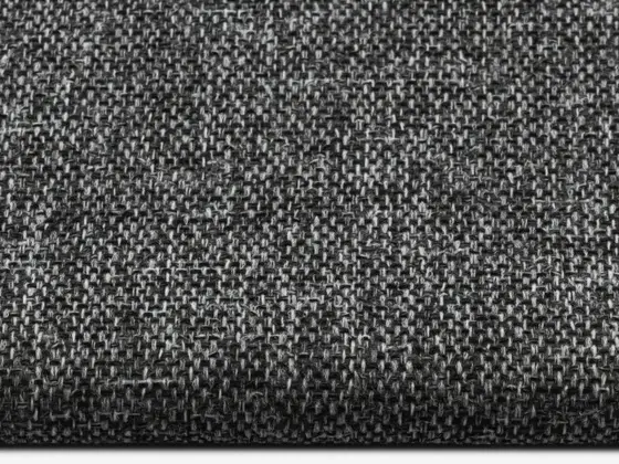TOP Palermo Transparent roller shade fabric swatch in Dark Gray (84004)