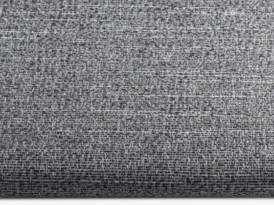 TOP Perugia Blackout roller shade fabric swatch in Anthracite (178007)