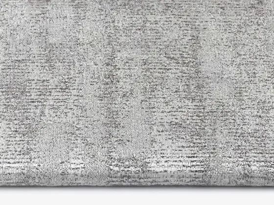 TOP Pompei roller shade fabric swatch in Silver (74004)