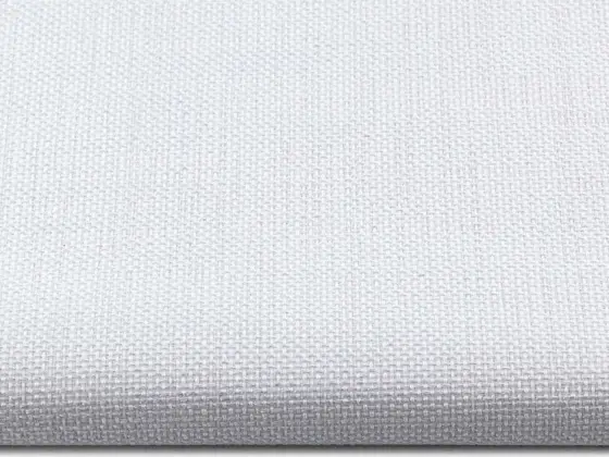 TOP Puglia Transparent roller shade fabric swatch in White (72001)