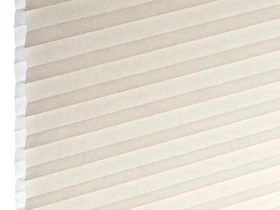 TOP Ripasso Translucent 20 mm honeycomb shade fabric swatch in Ivory (85512-20)