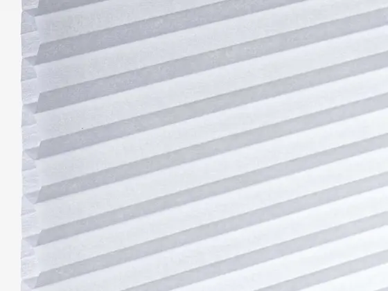 TOP Ripasso Translucent 25 mm honeycomb shade fabric swatch in White (85511)