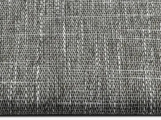 TOP Roma Transparent roller shade fabric swatch in Hickory (83004)