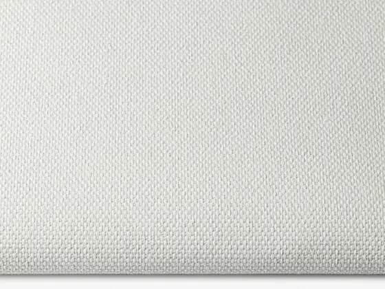 TOP Sorrento Blackout roller shade fabric swatch in White (166001)