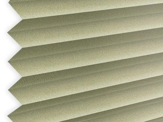 TOP Trento Pleated pleated shade fabric swatch in Kemp (67010-P-20)