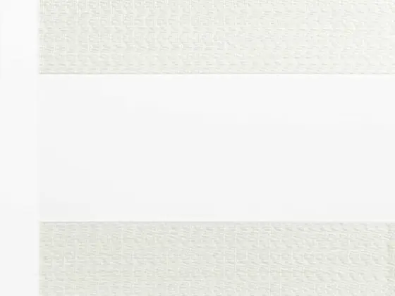 TOP Twinlight Blues zebra shade fabric swatch in Ivory (ECB 280.001)