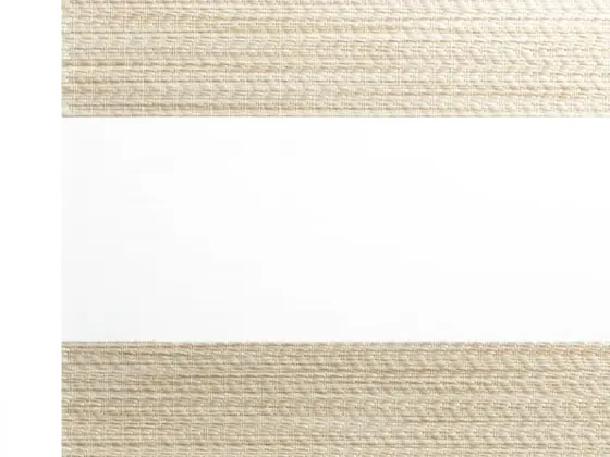 TOP Twinlight Blues zebra shade fabric swatch in Cream (ECB 280.002)