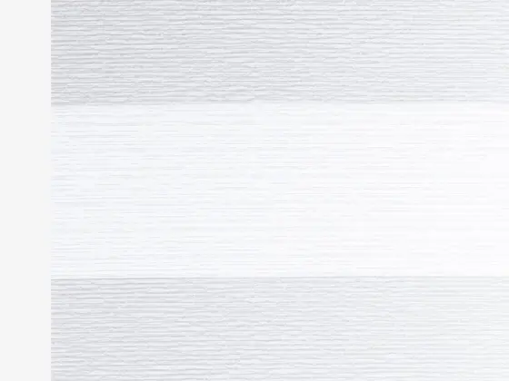 TOP Twinlight Flamenco zebra shade fabric swatch in White (TLF 280.001)
