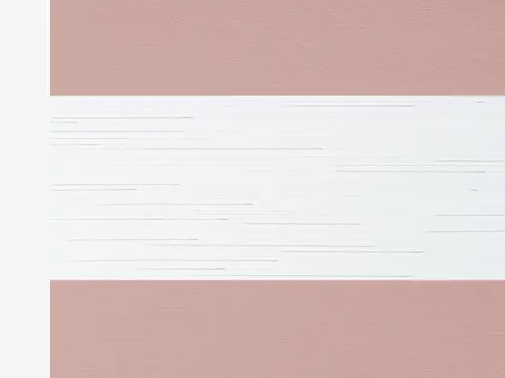 TOP Twinlight Fusion zebra shade fabric swatch in Misty Rose (ECFS 280.009)