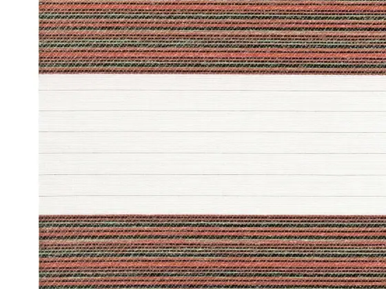 TOP Twinlight Linea zebra shade fabric swatch in Serengeti (280-011)