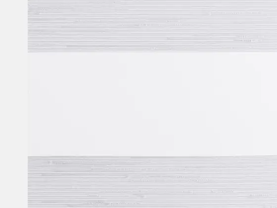 TOP Twinlight Reve zebra shade fabric swatch in White (ECR 280.001)