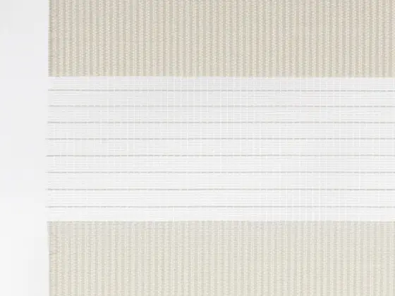 TOP Twinlight Seasons zebra shade fabric swatch in Beige (TLS 280.004)