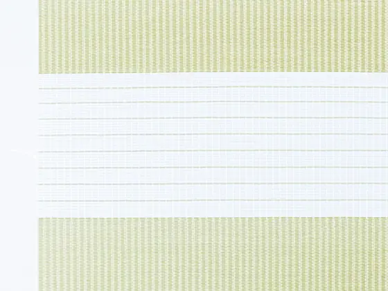 TOP Twinlight Seasons zebra shade fabric swatch in Green (TLS 280.006)