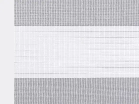 TOP Twinlight Seasons zebra shade fabric swatch in Gray (TLS 280.012)