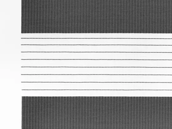 TOP Twinlight Seasons zebra shade fabric swatch in Stone (TLS 280.022)