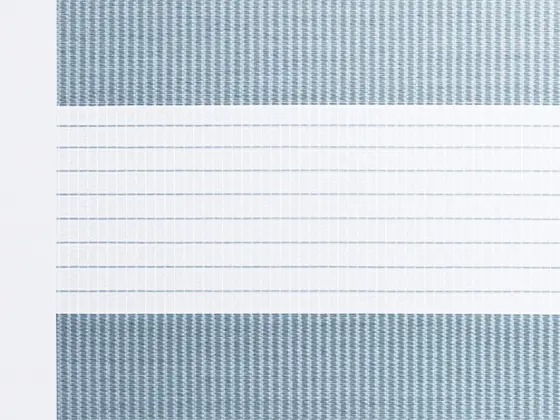 TOP Twinlight Seasons zebra shade fabric swatch in Ether (TLS 280.037)