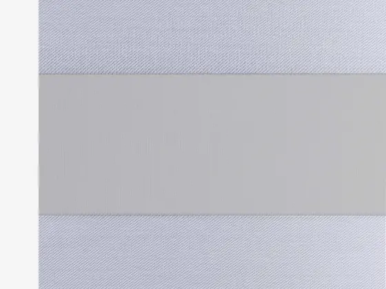 TOP Twinlight Twist zebra shade fabric swatch in White (ECTW 280.001)