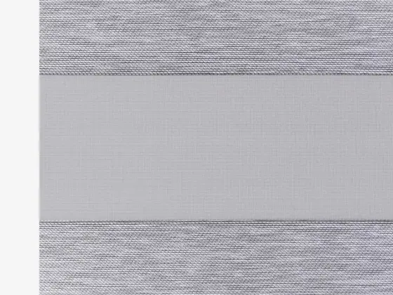TOP Twinlight Twist zebra shade fabric swatch in Light Gray (ECTW 280.006)