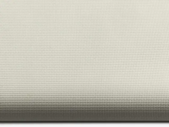 TOP Vinyl Blackout roller shade fabric swatch in Light Gray (43003)